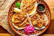 Yucatecan traditional food buffet